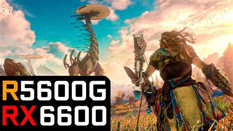 Horizon Zero Dawn Ryzen 5 5600G RX 6600 GAMING TEST YouTube