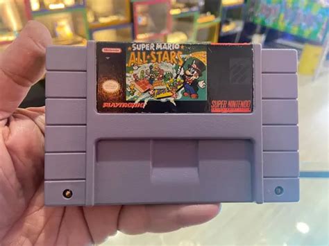 Cartucho Snes Super Mario All Stars Original Mercadolivre