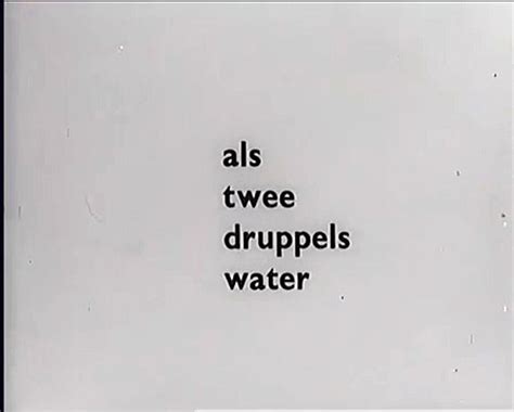 Als Twee Druppels Water 1962 Trailer Vídeo Dailymotion