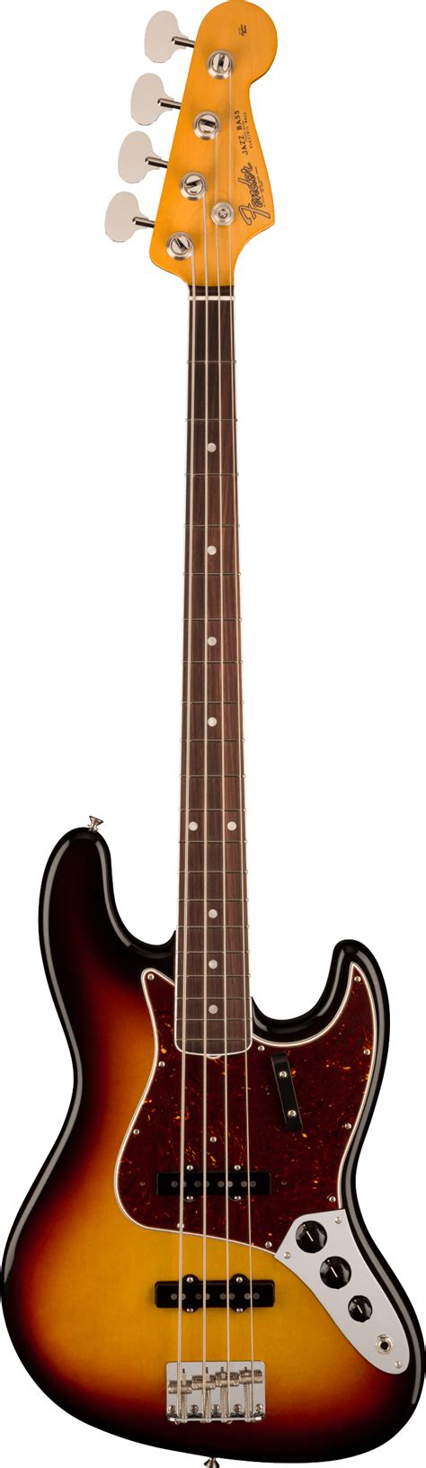 Fender American Vintage Ii 1966 Jazz Bass Rosewood Fingerboard 3 Color Sunburst Cookes