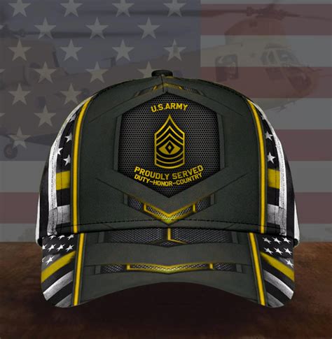 US Army Proudly Served Duty Honor Country Cap LeeSilk Shop