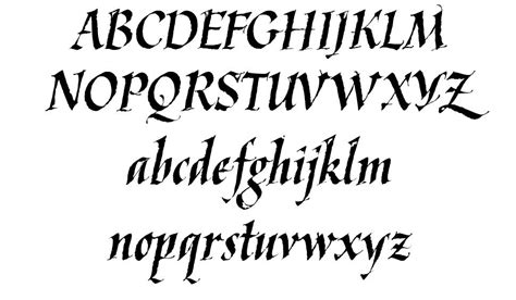 Kaligrafi-latin font by Erdem Ornek - FontRiver