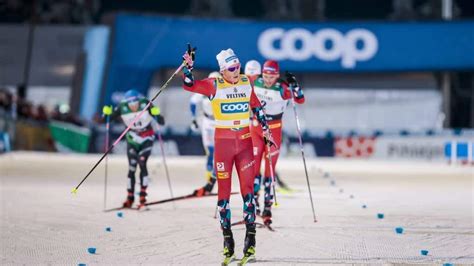 Ski De Fond Ruka Carton Plein Pour Johannes Hoesflot Kl Bo Nordic