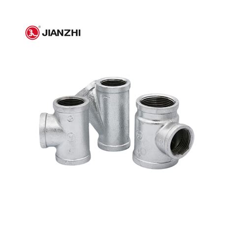 Jianzhi FM UL Malleable Iron Black Pipe Fittings For Oil Pipeline