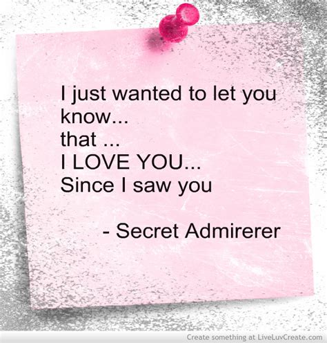 Secret Crush Quotes For Her