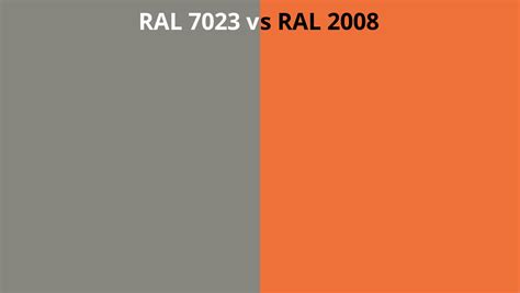 Ral 7023 Vs 2008 Ral Colour Chart Uk