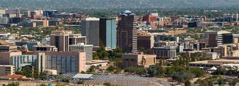 Premium Photo Aerial View Of Tucson Arizona Captivating K Skyline