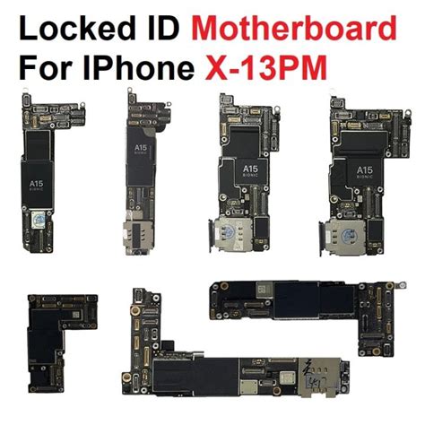 Locked ICloud ID Motherboard For IPhone X 12 13 Mini Pro Max Swap