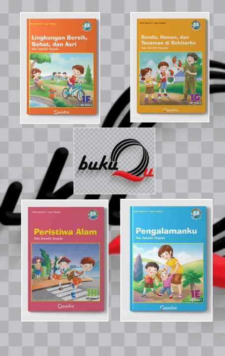 Buku Tematik Quadra Siswa Kelas Semester Paket Buku Lazada