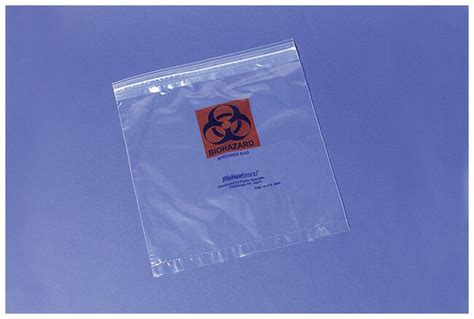 Biohazard Specimen Bags