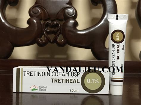 Tretinoin Cream Usp 01 Tretiheal 20g Kem GiẢm MỤn ChỐng LÃo HÓa