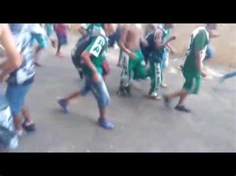 ira jovem do gamaX facção brasiliense briga dentro do estádio em