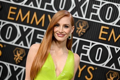 Jan Th Primetime Emmy Awards Jcn Jessica Chastain Network