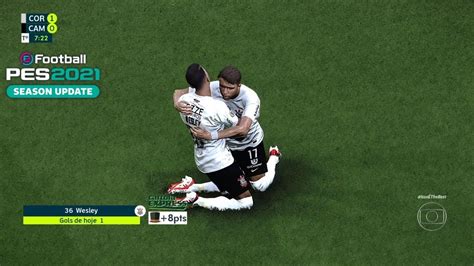 Pes 2021 Patch The Best Master Legue Corinthians 8 Inicio Do