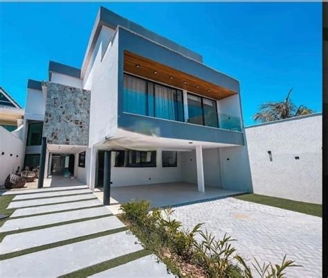 Casa Triplex Contemporânea em Interlagos de Itaúna Barra da Tijuca Av