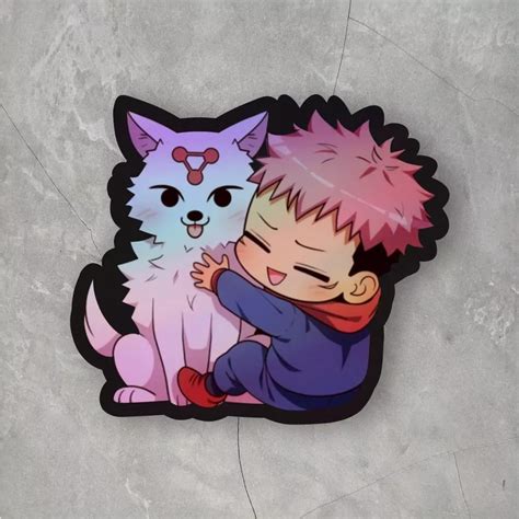 Jual Sticker Anime Hologram Sukuna Jujutsu Kaisen Sticker Case Hp