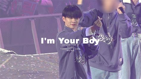 4K 221203 I M Your Boy THEBOYZ Q VER THE BOYZ FAN CON THE B ROAD