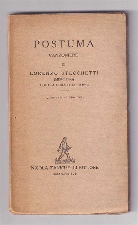 Lorenzo Stecchetti Mercutio Postuma Antiche Curiosità