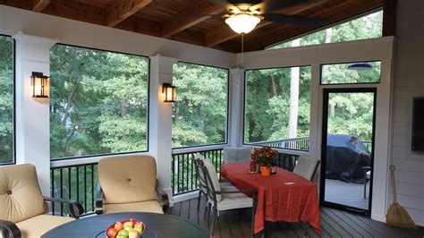 Marietta Ga Shed Roof Screen Porch And Deck Transitional By Peachtree Decks And Porches Houzz