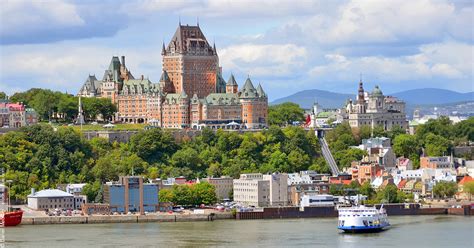 Ville De Quebec Voyage Carte Plan