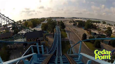 Blue Streak On Ride Pov Cedar Point Theme Parks Rides Thrill Ride