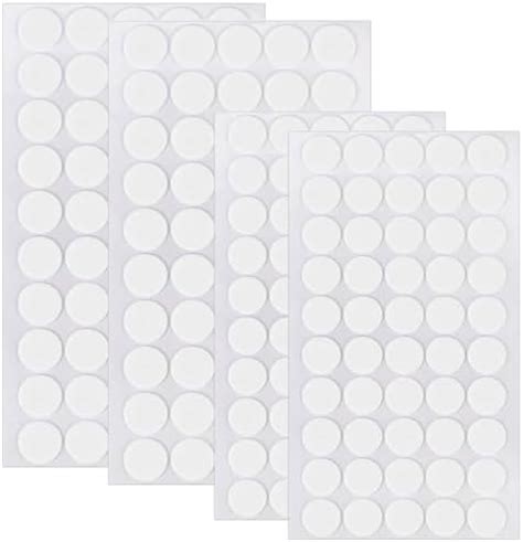 200 Pcs Double Sided Adhesive Dots 10mm 20mm Double Sided Transparent