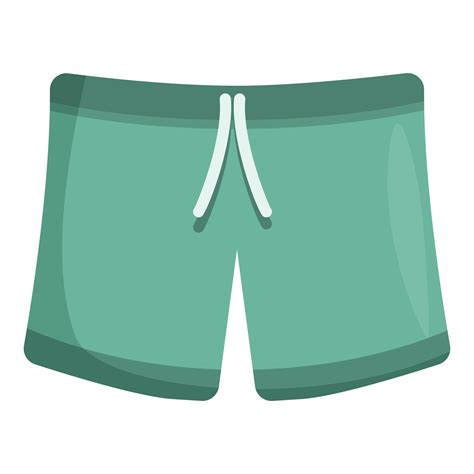 Man Sport Shorts Icon Cartoon Vector Winter Template 14357373 Vector