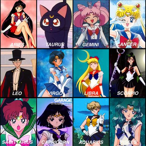 What Are All The Sailor Moon Characters Names