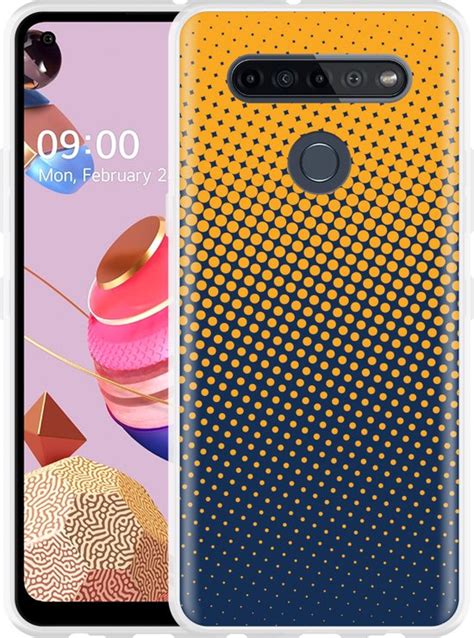 Lg K S Hoesje Geel Blauwe Cirkels Designed By Cazy Bol