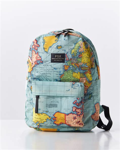 Map Backpack – FoxStore