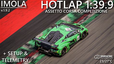 Imola Hotlap Setup I I Lamborghini Huracan Evo I Assetto