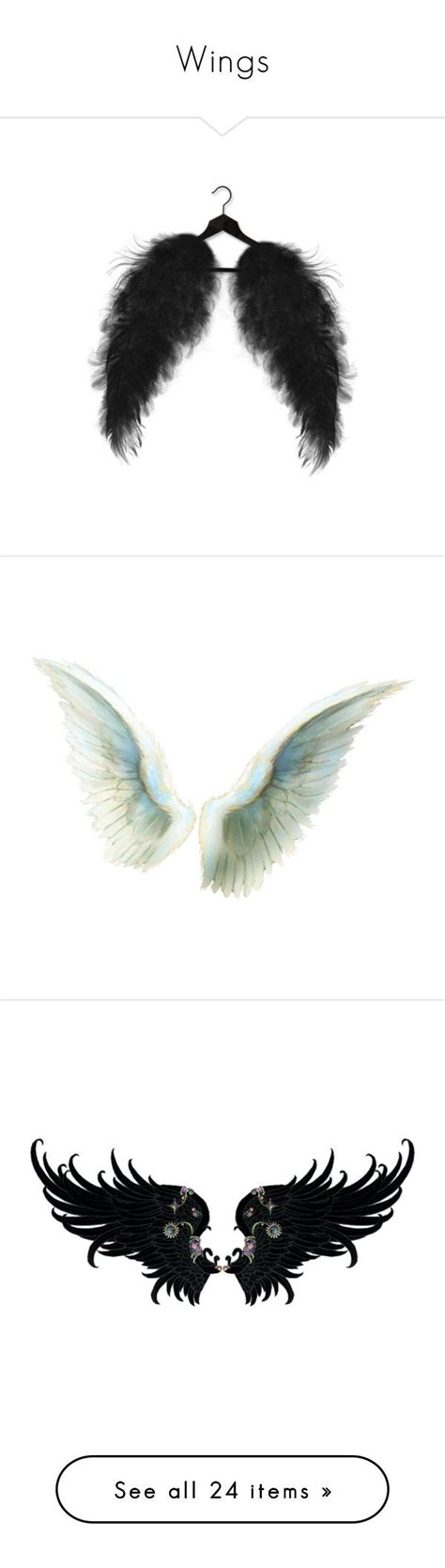 Wings By Justkath Liked On Polyvore Featuring Wings Backgrounds