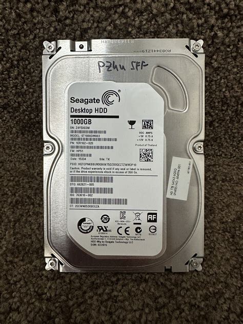 Seagate Desktop HDD 1000GB ST1000DM003 P/N: 1ER162-020 | eBay