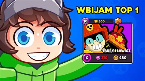 Jestem W Topce Graczy 🔥 Nowy Zadymiarz Larry I Lawrie W Brawl Stars