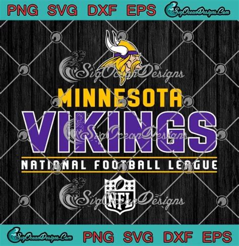 Minnesota Vikings NFL Logo SVG National Football League SVG PNG