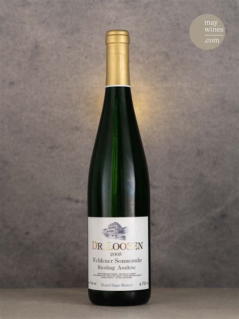 2005 Wehlener Sonnenuhr Auslese Dr Loosen May Wines