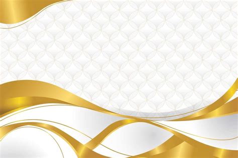 Gold Ribbon Background With Pattern Resimler