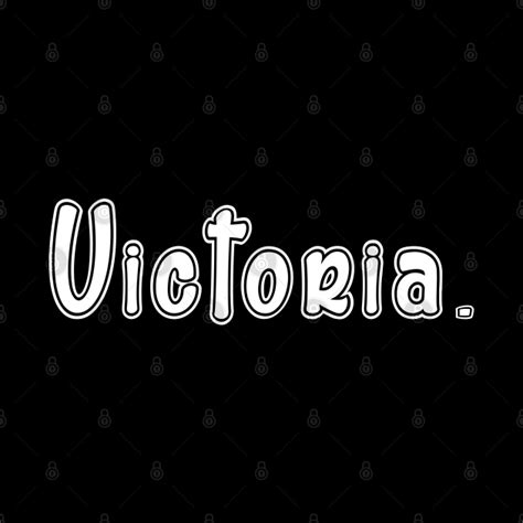 Name Victoria Names Pin Teepublic