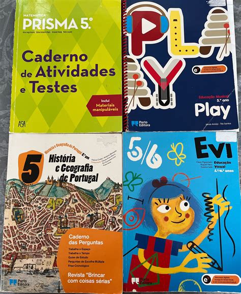 Livros Escolares 5 Ano Viana Do Castelo Santa Maria Maior E Monserrate