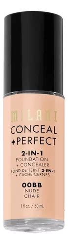 Base de maquillaje líquida Milani Foundation Conceal Perfect 2 en 1