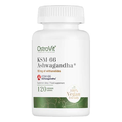 Ashwagandha KSM 66 120 Tablete OstroVit Bebe Tei