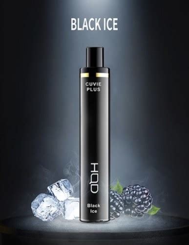 Buy Hqd Cuvie Plus Black Ice 1200 Puffs Disposable Vape From Aed35 With