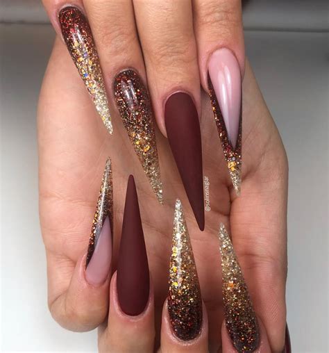 Classy Elegant Stiletto Nails If You Are Short On Accessories And