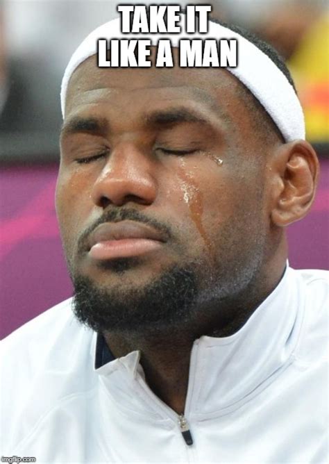 Lebron James Crying Imgflip