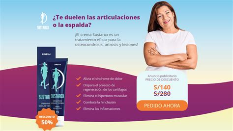 Sustarox Crema Reseñas Precio Obras Ingredientes Comprar