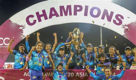 Sri Lanka Create History Win Womens Asia Cup 2024