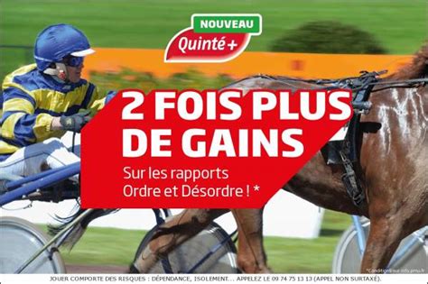 Nouveau Quint Pmu Deux Fois Plus De Gains