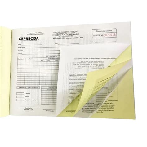 Custom Sales Order Book Receipt Invoice Ply Ncr Computer