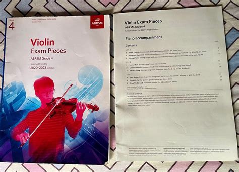 ABRSM Grade 3 Violin Exam 2020 2023 With Piano Accompaniment Hobbies