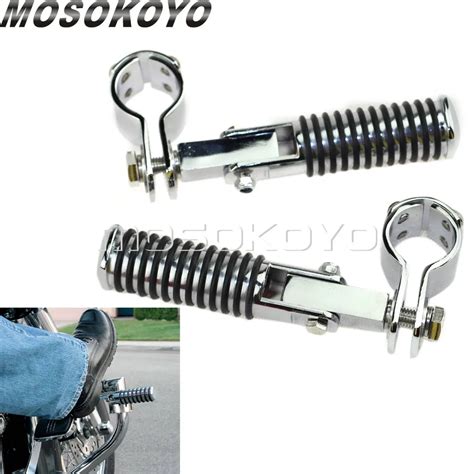 Motorcycle Highway 1 1 2 1 1 4 1 1 8 Crash Bar Clamp Footpeg